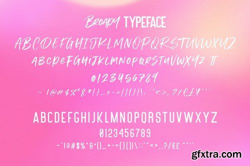 Broady Brush Font