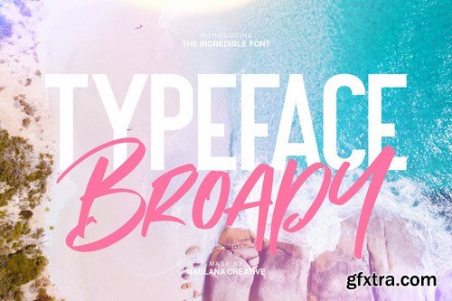 Broady Brush Font