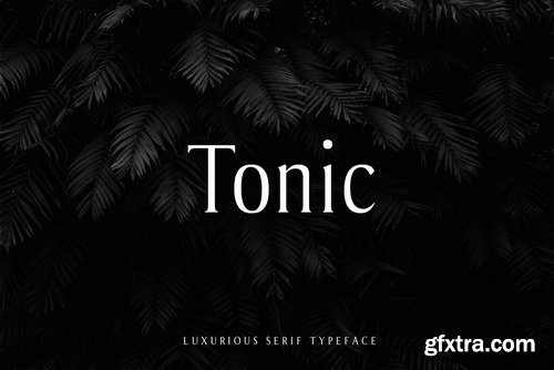 Tonic Font Family Tonic Font Family