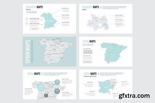 DETAIL MAPS - Powerpoint and Keynote Templates