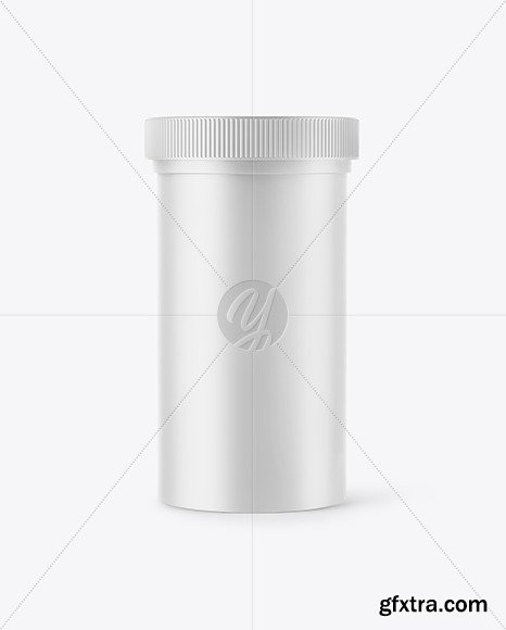 Matte Plastic Jar Mockup 47950
