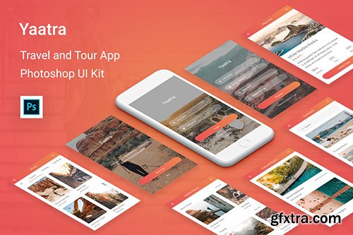 Yaatra - Travel & Tour UI Kit for Photoshop Yaatra - Travel & Tour UI Kit for Photoshop
