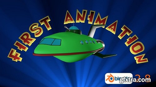 Make Your First Simple 3D Animation with Blender 2.8 using the the ship from Futurama.
