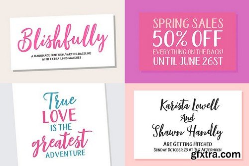 CM - Handwritten Fonts Collection 2042996