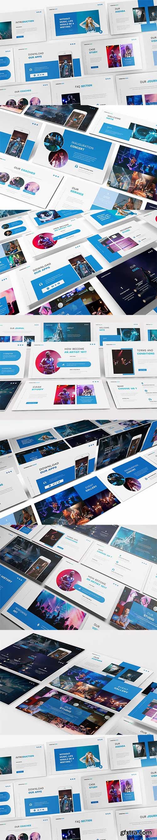 Music Powerpoint, Keynote and Google Slides Templates Music Powerpoint, Keynote and Google Slides Templates