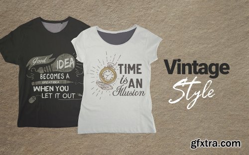 Trendy Edition T-Shirt Designs Bundle 99xPSD