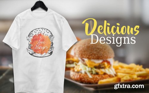 Trendy Edition T-Shirt Designs Bundle 99xPSD