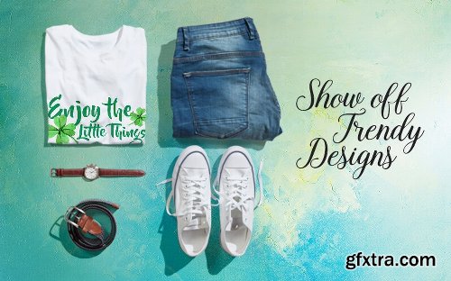 Trendy Edition T-Shirt Designs Bundle 99xPSD