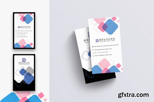 Abstract Business Card-04-Vertical