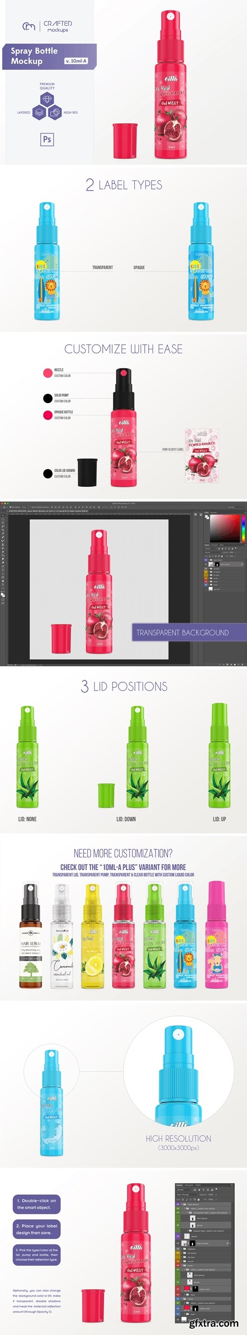 CM - Spray Bottle Mockup v. 10ml-A 4068612