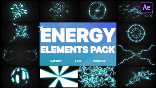 Udemy - Energy Elements Pack | After Effects