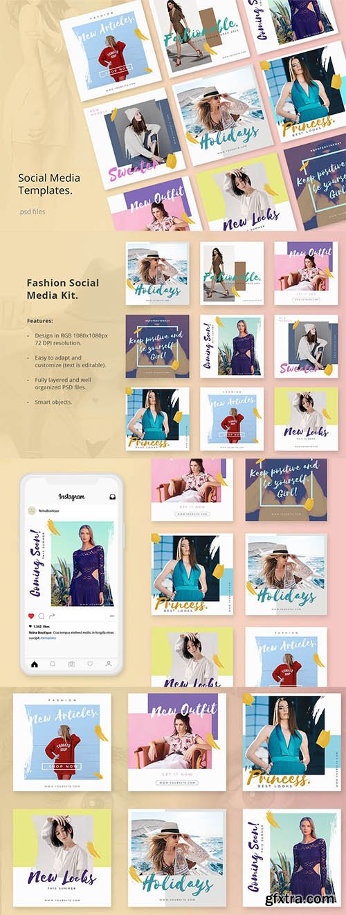 Social Media Kit Fashion 2 Social Media Kit Fashion 2