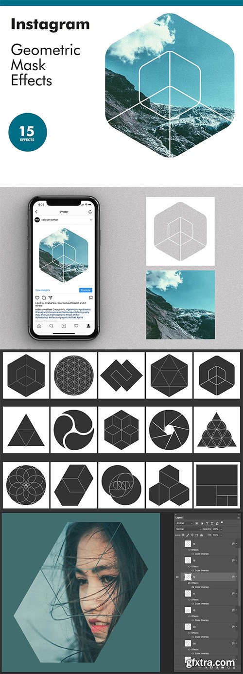 Instagram Geometric Mask Effects Instagram Geometric Mask Effects