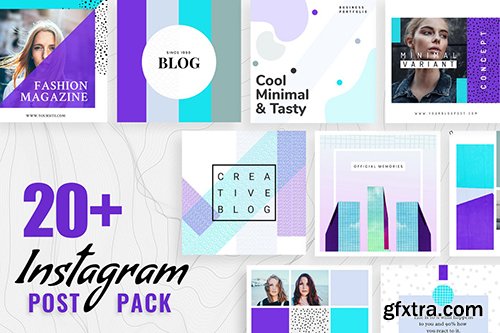 Modern Instagram Post Template Modern Instagram Post Template