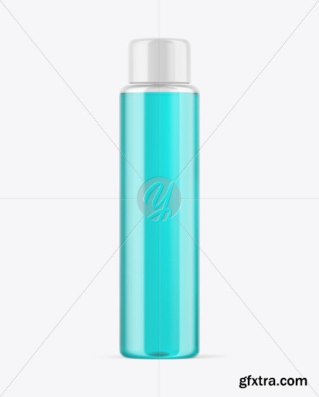 Clear Cosmetic Bottle Mockup 48255