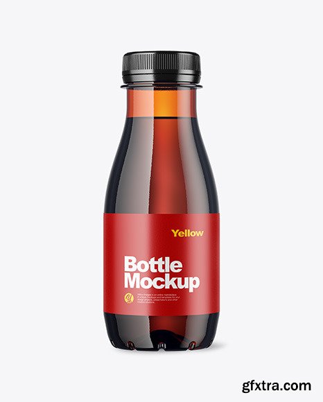 Amber Bottle Mockup 48251
