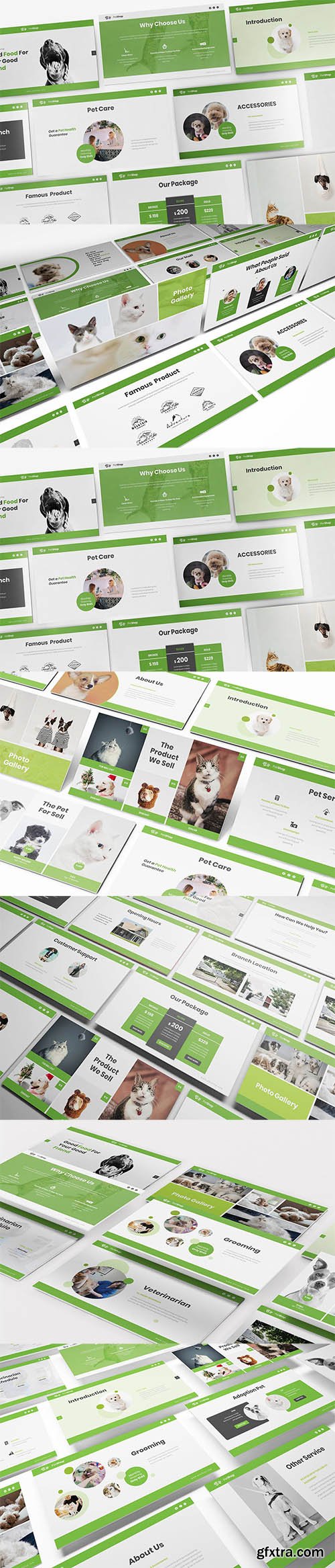 Pet Shop Powerpoint, Keynote and Google Slides Templates Pet Shop Powerpoint, Keynote and Google Slides Templates