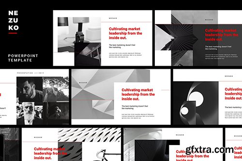 Nezuko - Modern Minimal Powerpoint Template