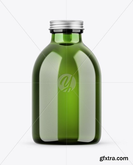 Green Bottle Mockup 48390