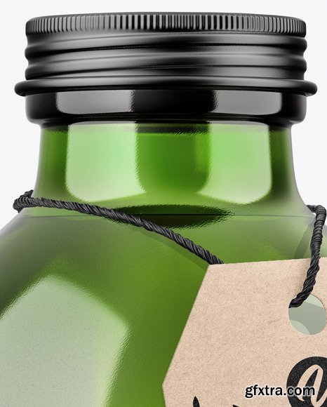 Green Bottle Mockup 48390