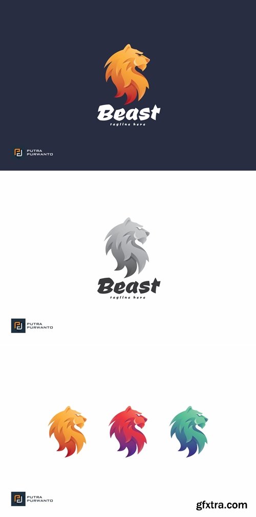 Beast Logo Template GFxtra