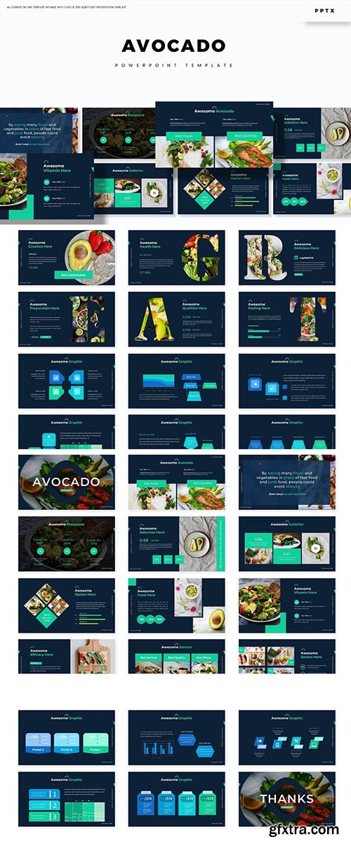 Avocado - Powerpoint, Keynote and Google Slides Templates Avocado - Powerpoint, Keynote and Google Slides Templates
