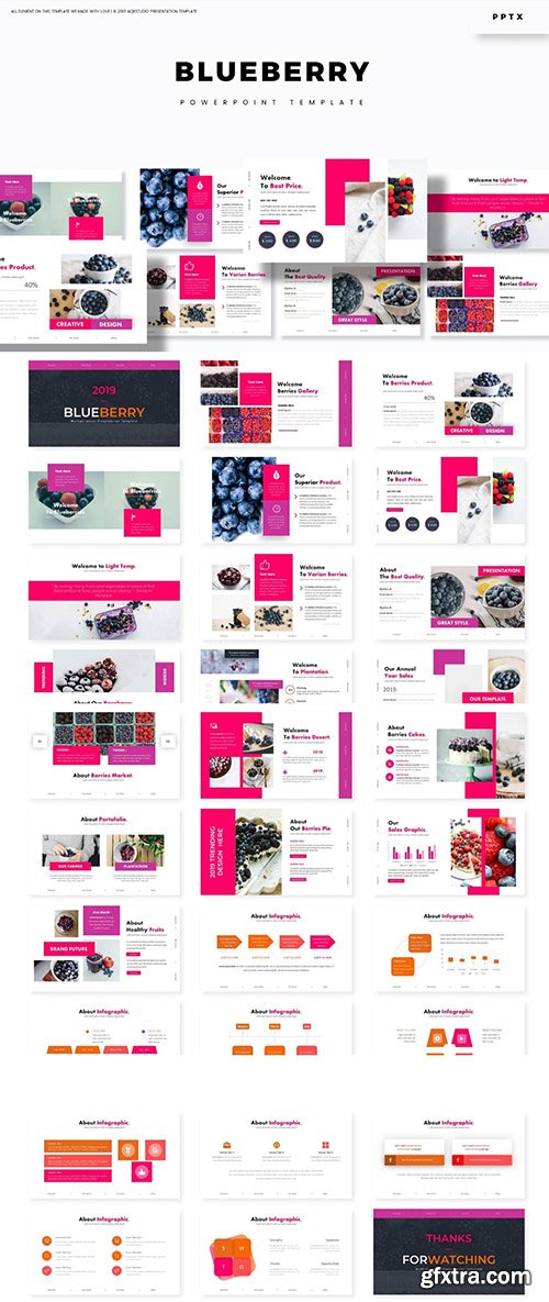 Blueberry - Powerpoint, Keynote and Google Slides Templates Blueberry - Powerpoint, Keynote and Google Slides Templates