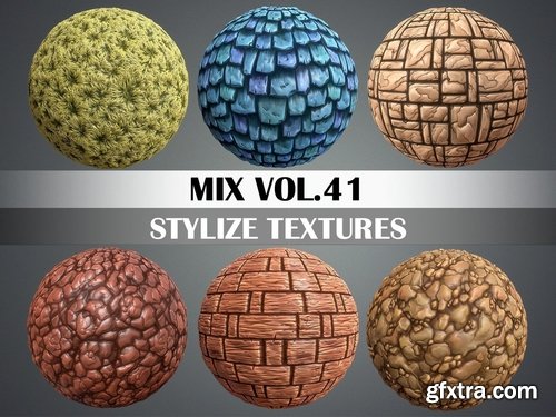 Cgtrader - Stylized Texture Pack - VOL 5 Texture