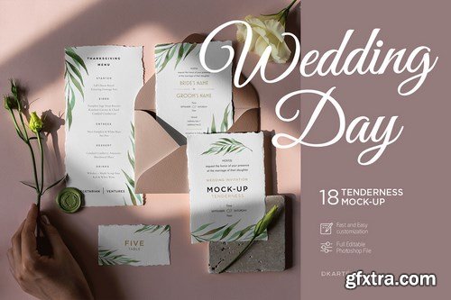 Wedding Day Mock-Up Tenderness