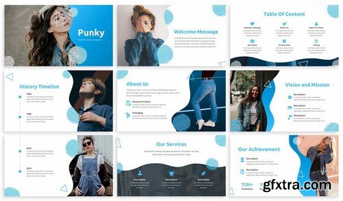Pungky - Fashion & Creative Keynote Template