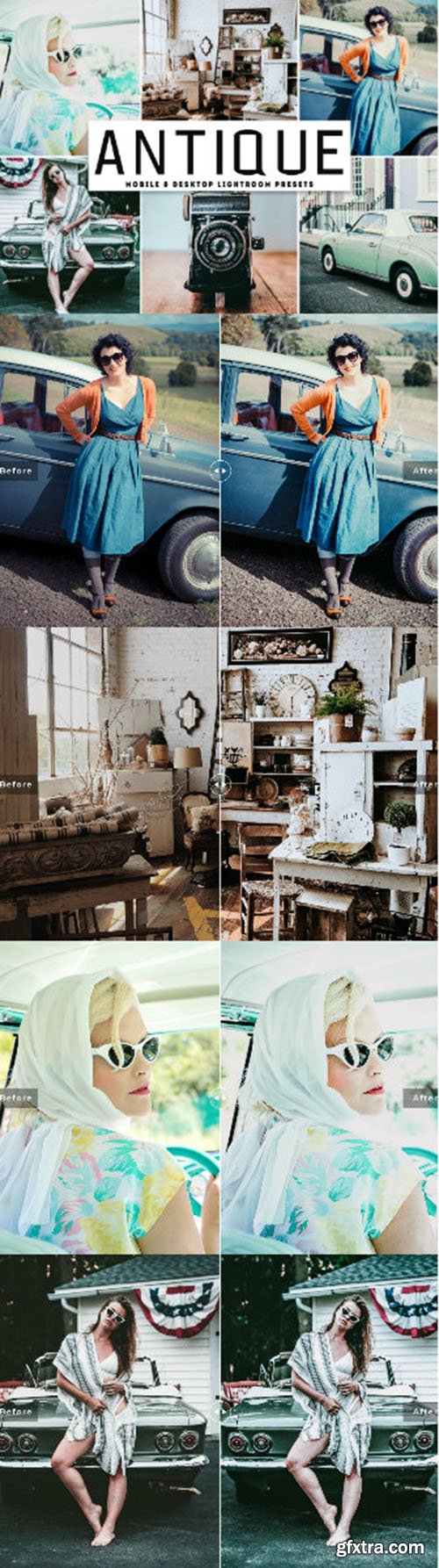 Antique Mobile & Desktop Lightroom Presets Antique Mobile & Desktop Lightroom Presets