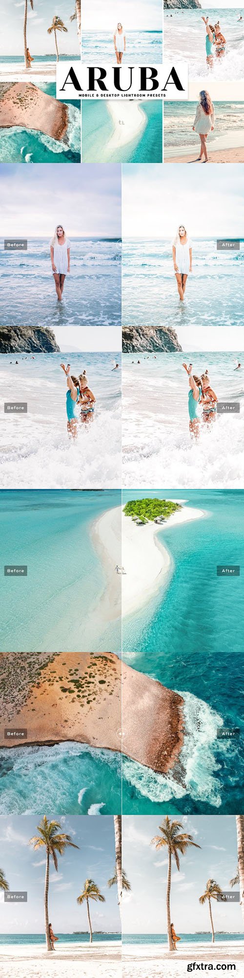 Aruba Mobile & Desktop Lightroom Presets Aruba Mobile & Desktop Lightroom Presets
