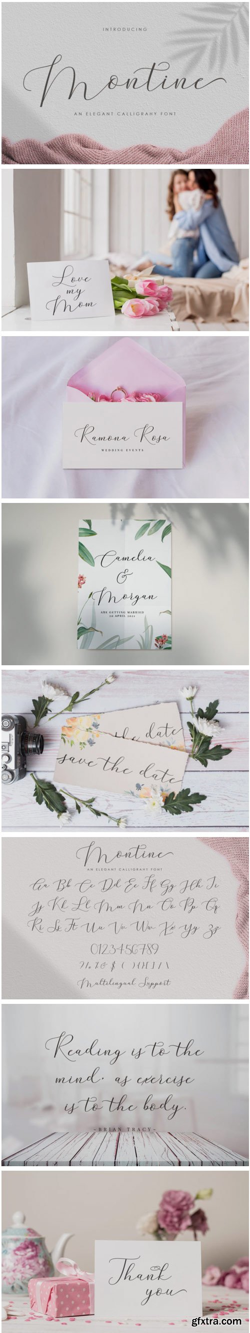 Montine Script Font