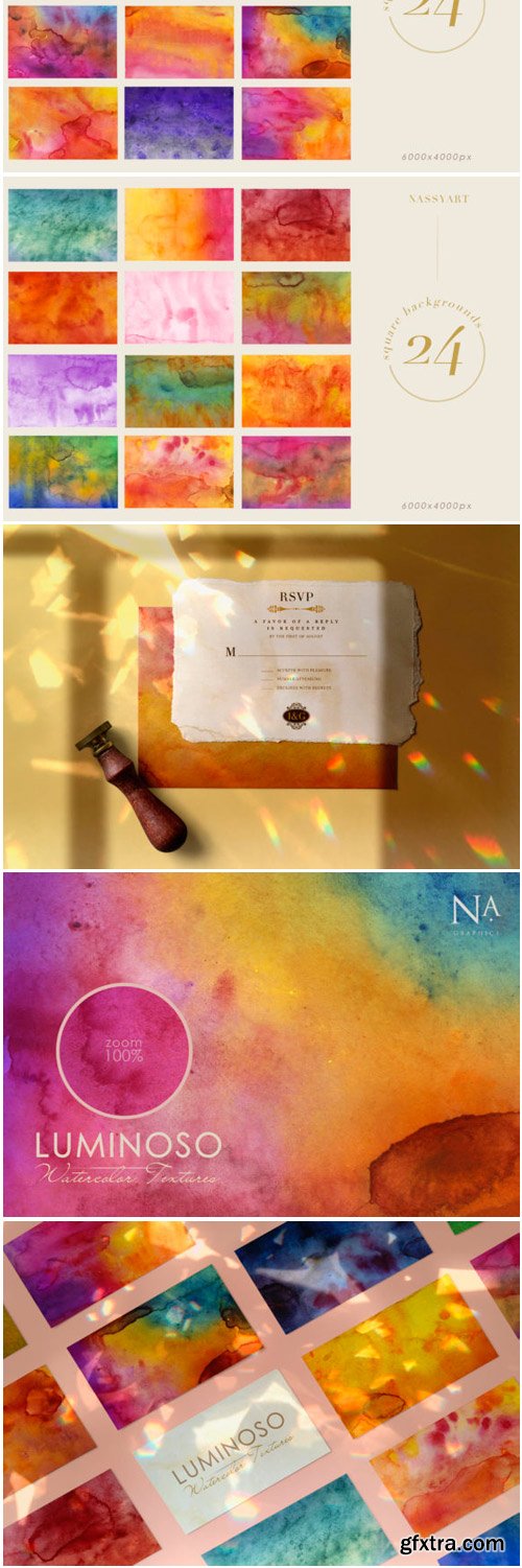 Luminoso Watercolor Textures 1761985
