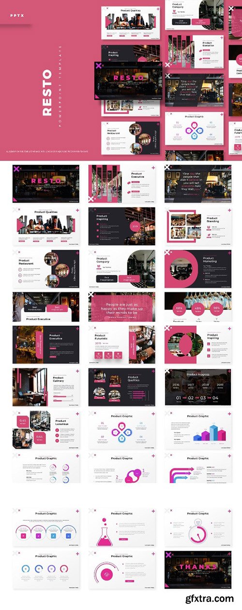 Resto - Powerpoint, Keynote and Google Slides Templates