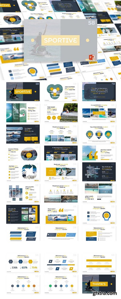 Sportive - Powerpoint, Keynote and Google Slides Templates