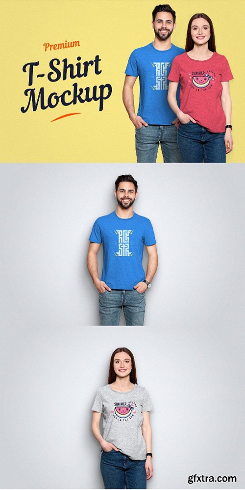 Premium T-Shirt Mockup