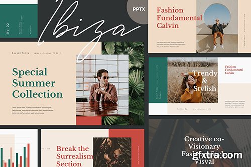 IBIZA - Stylish & Elegant Powerpoint Template IBIZA - Stylish & Elegant Powerpoint Template