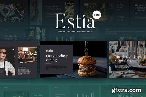 ESTIA - Culinary Powerpoint Template ESTIA - Culinary Powerpoint Template
