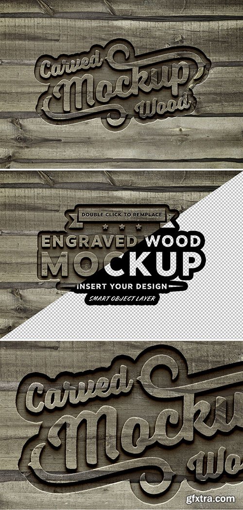 Carved Wood Effect Mockup 288732907 Carved Wood Effect Mockup 288732907