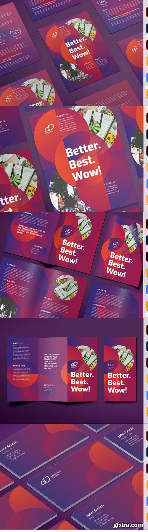 Advertising Agency Print Set Advertising Agency Print Set