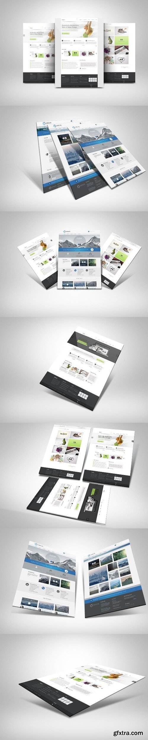 3D Web Presentation Mockup (V1)