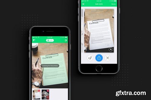 App UI Kits Applications and App Mobile Templates Pack
