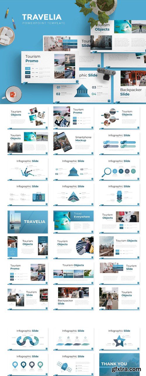 Travelia - Powerpoint, Keynote and Google Slides Templates Travelia - Powerpoint, Keynote and Google Slides Templates