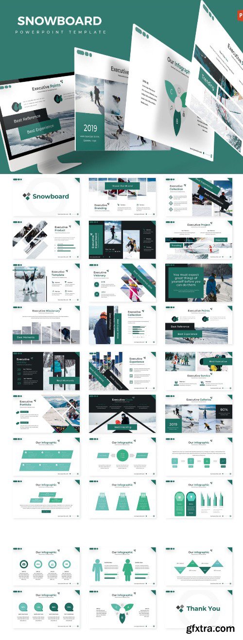 Snowboard - Powerpoint Template