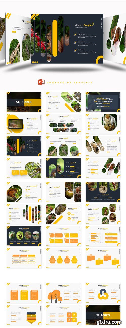 Squirrle - Powerpoint Template