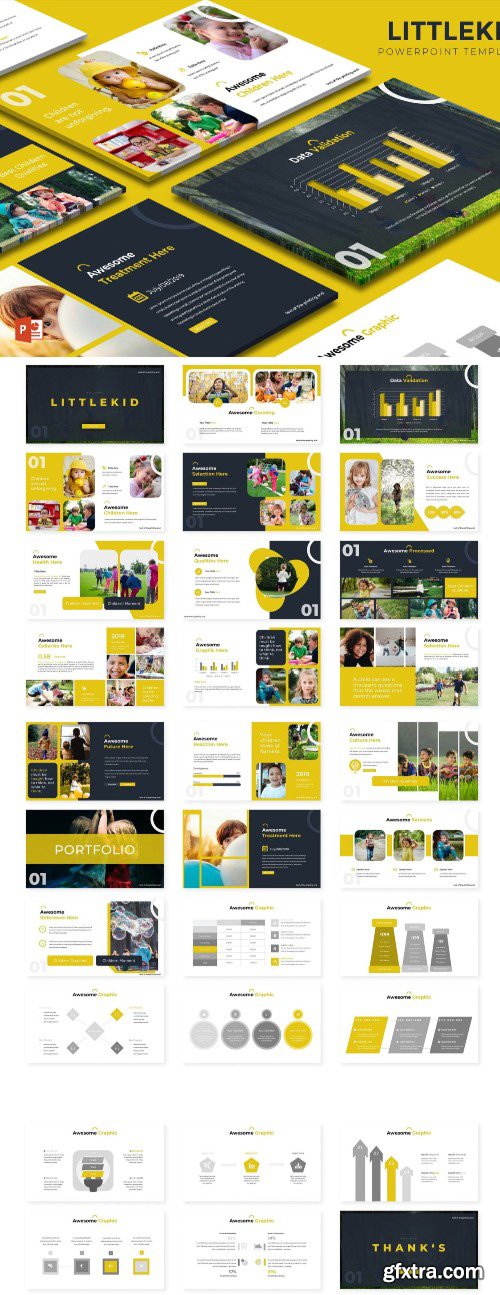 Littlekid - Powerpoint Template
