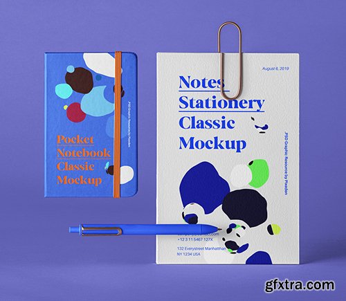 Notes Psd Stationery Mockup Notes Psd Stationery Mockup