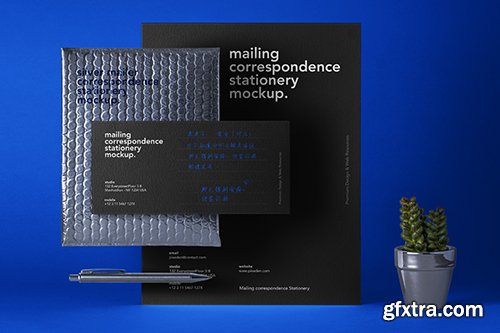 Psd Mailing Correspondence Mockup 3 Psd Mailing Correspondence Mockup 3