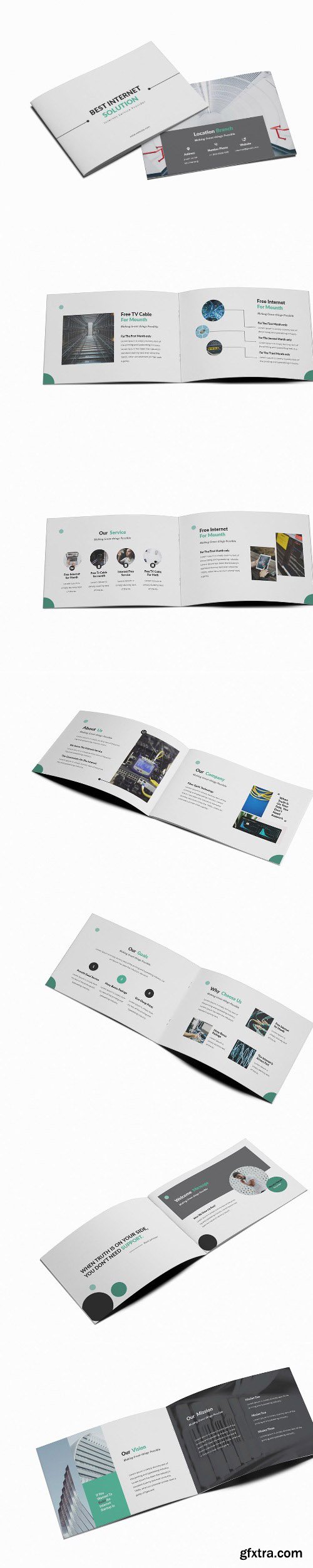 ISP A5 Brochure Template ISP A5 Brochure Template